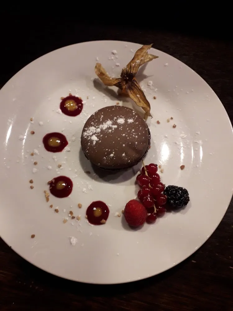 Macaron Coeur Coulant Chocolat